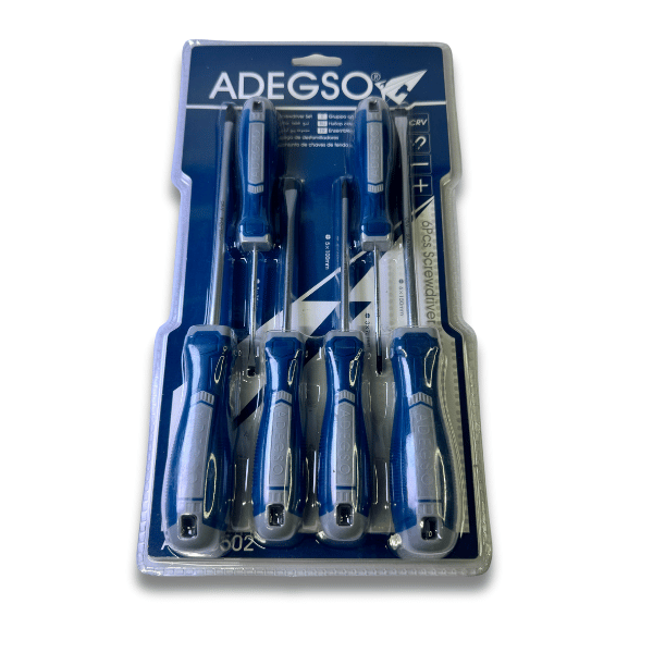 Screwdriver set 6 piece - magnetic tip (Mechanical)