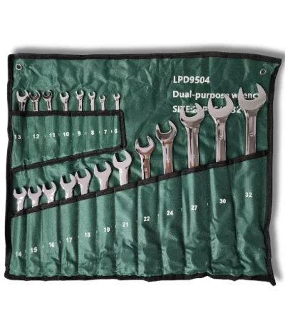 The spanner set - 20 piece (6mm - 32mm) from ToolHut is built for durability and performance in hand tools use. Perfect for professionals and DIY enthusiasts, this tool offers reliability, precision, and great value. Suitable for a wide range of applications, ensuring you always have the right tool for the job.