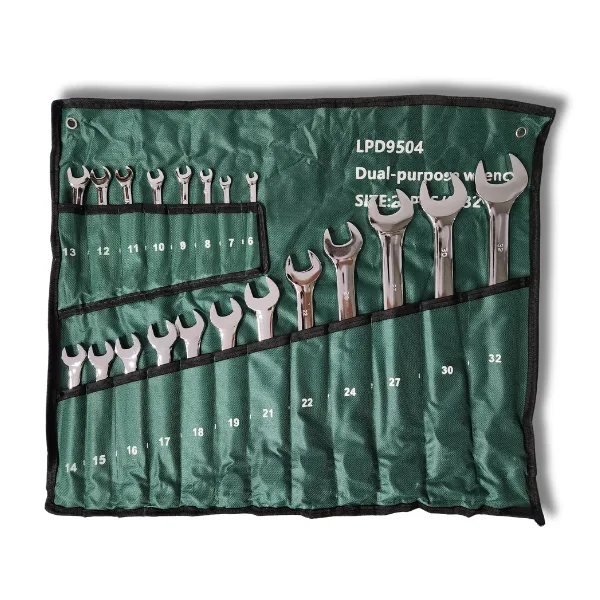 The spanner set - 20 piece (6mm - 32mm) from ToolHut is built for durability and performance in hand tools use. Perfect for professionals and DIY enthusiasts, this tool offers reliability, precision, and great value. Suitable for a wide range of applications, ensuring you always have the right tool for the job.