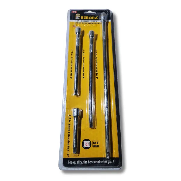 1/4 inch extension bar set