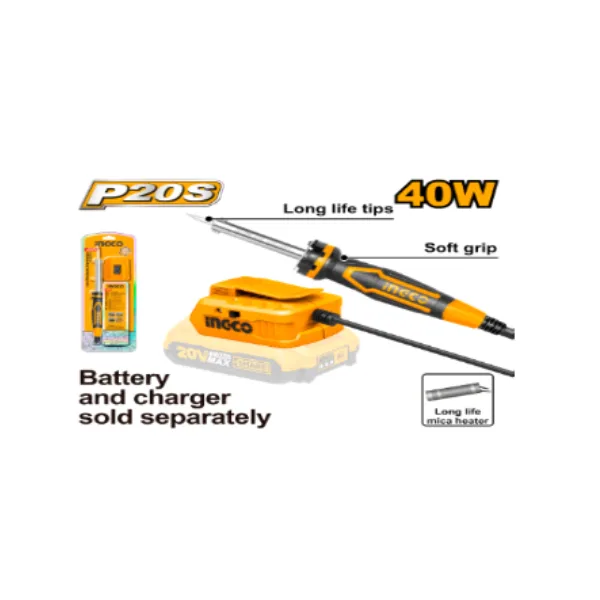 Ingco 20V Lithium-Ion Soldering iron